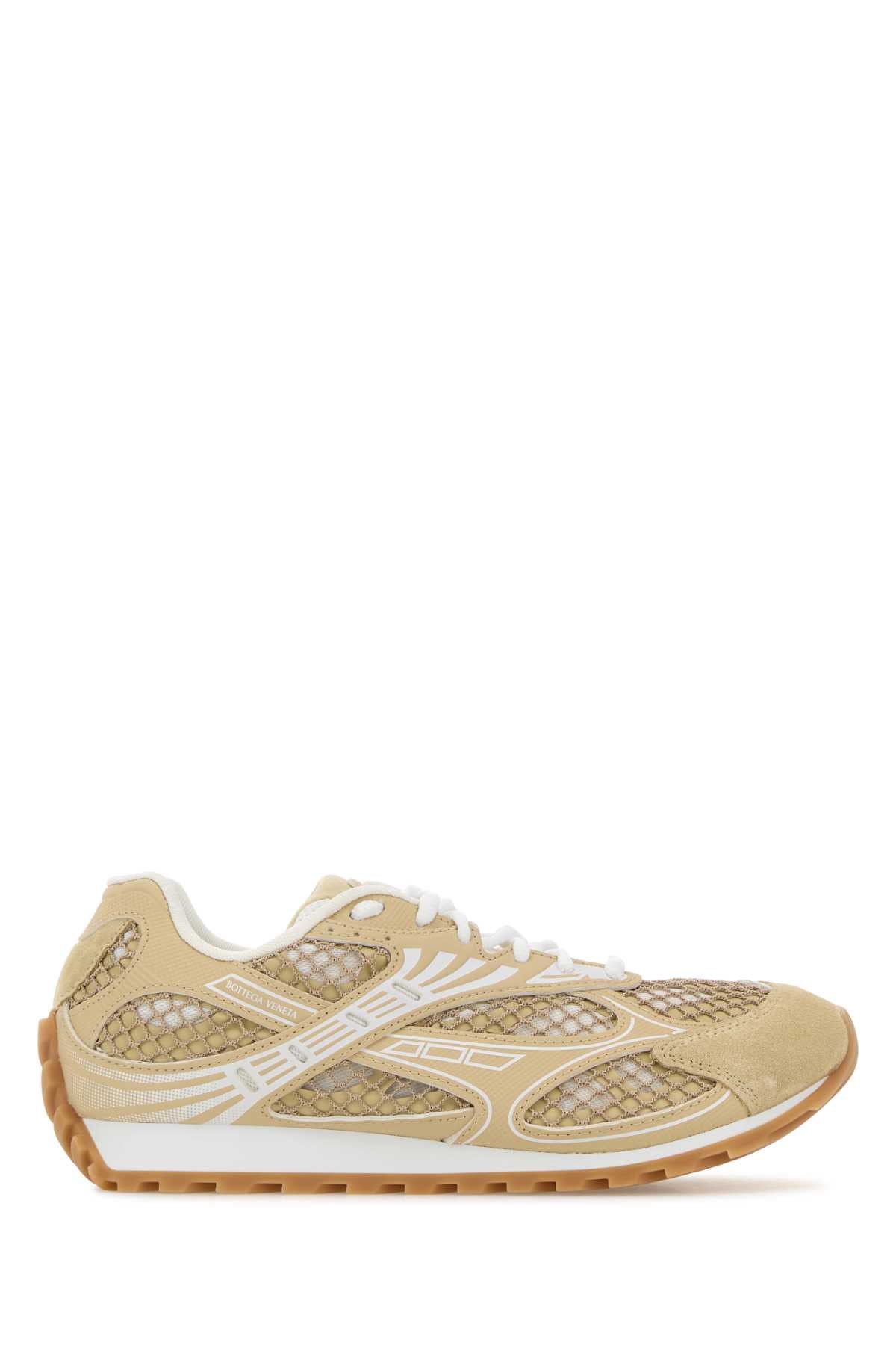 Bottega Veneta Orbit Sneaker — Beige