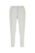 Dolce & Gabbana Virgin Wool Trousers — Beige