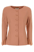 Chloé Virgin Wool Blazer — Pink