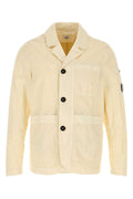 C.P. Company 50 Fili Wax Lens Blazer — Beige