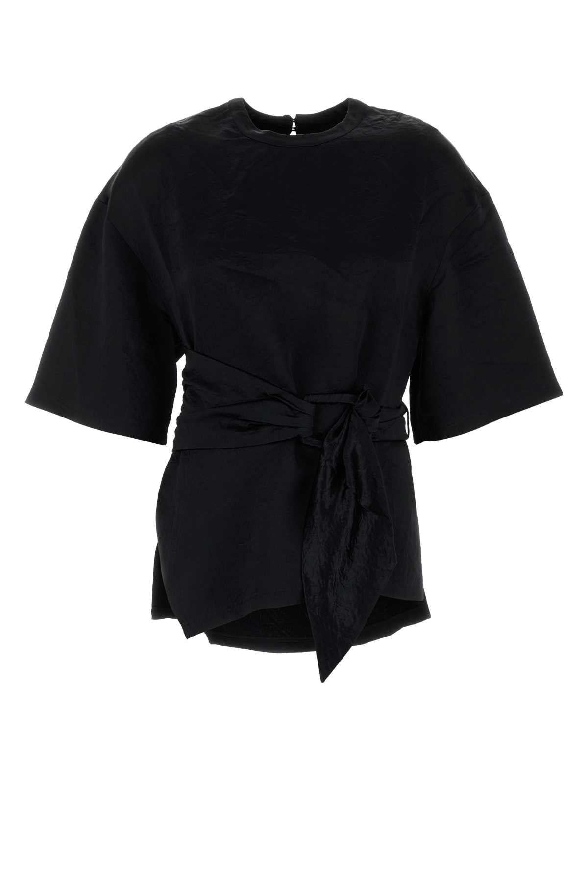 Nanushka Besia Blouse — Black