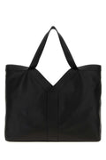 Saint Laurent Calf Leather Shoulder Bag — Black