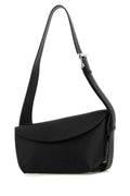 Alexander McQueen T-Bar Sling Crossbody Bag — Black