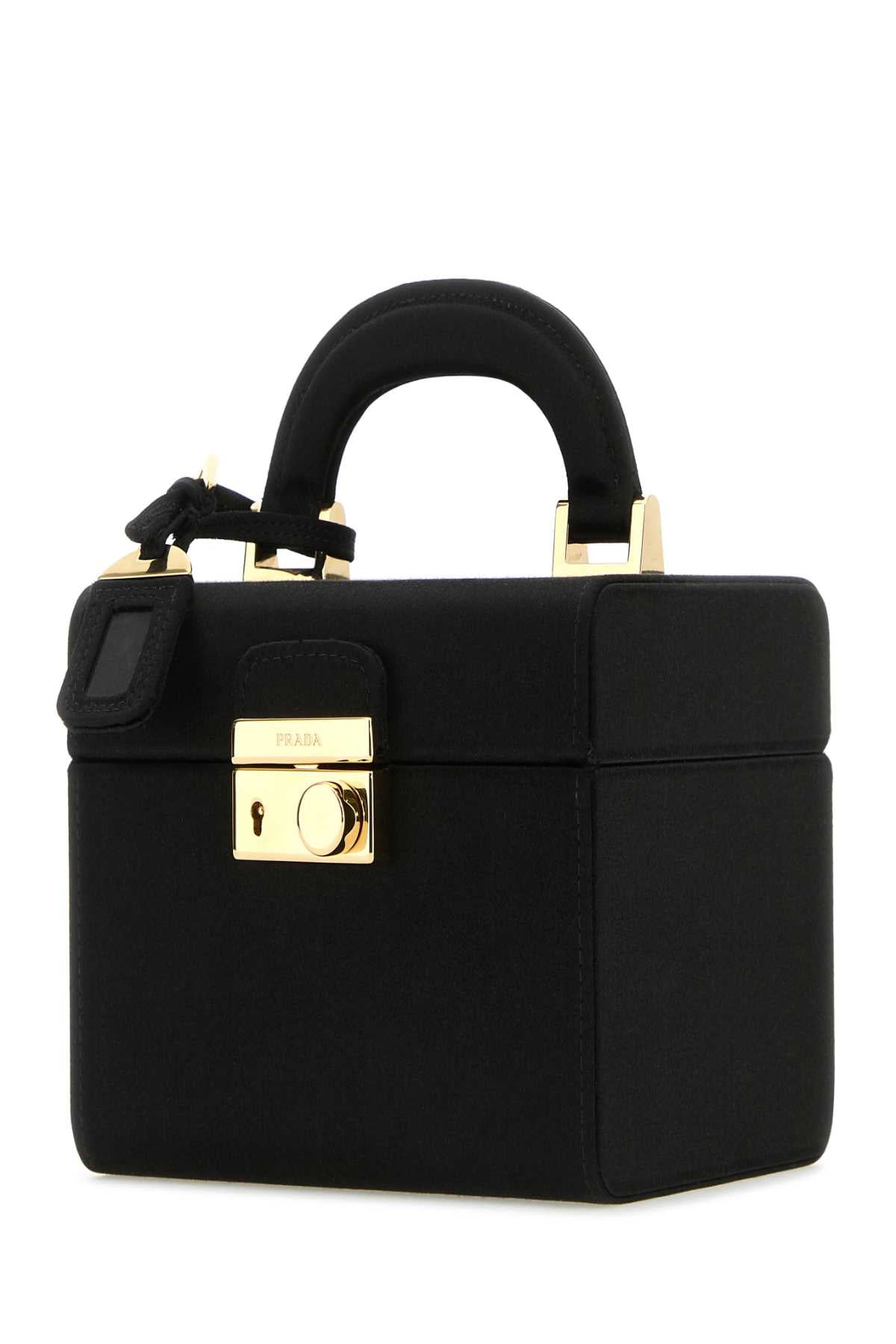 Prada Regalo Top Handle Bag — Black