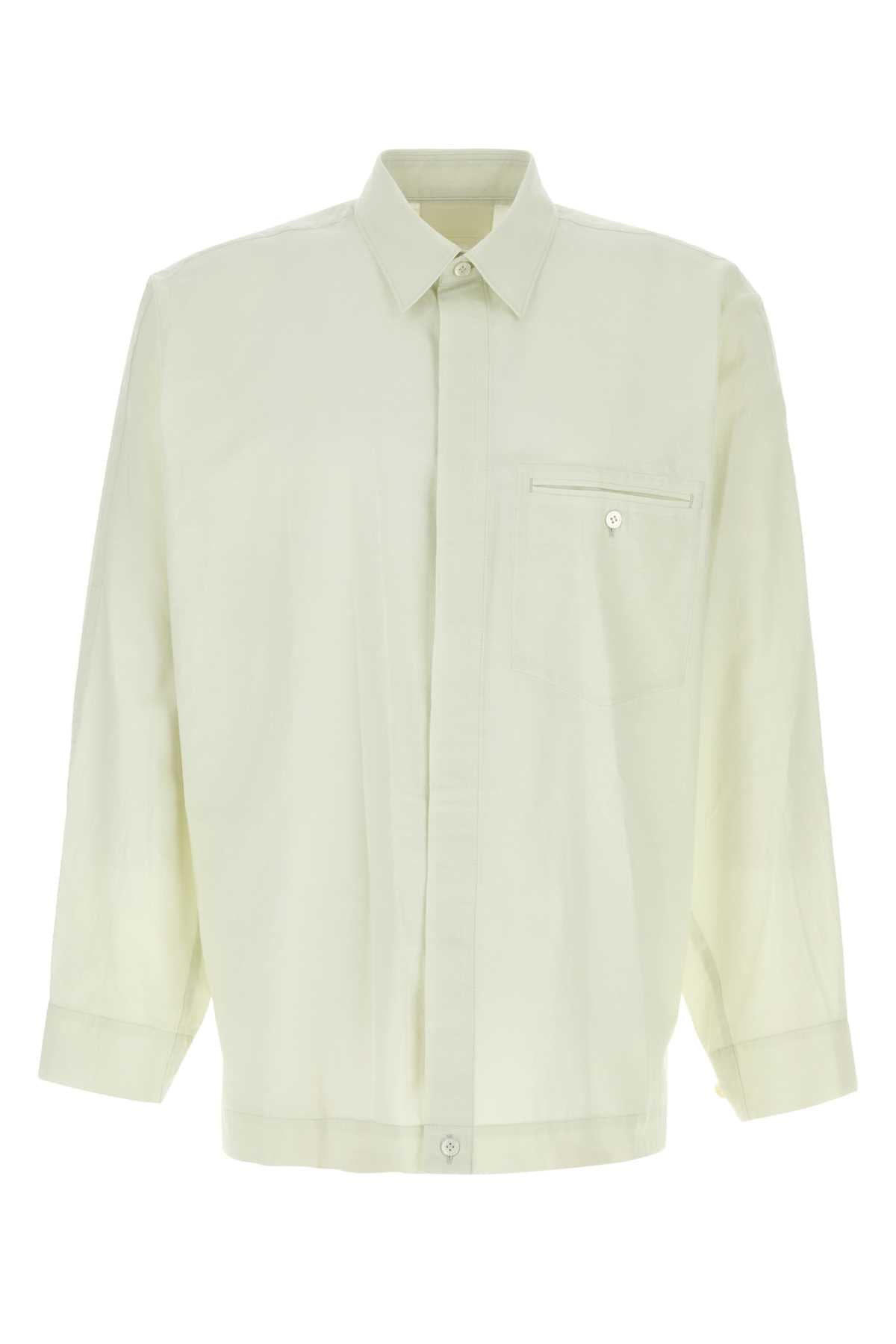 Homme Plisse' Issey Miyake Streamline Shirt — Green