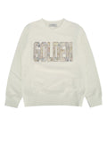 Golden Goose Kids Regular Sweatshirt — White