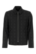 Givenchy Embroidered Twill Blazer — Black