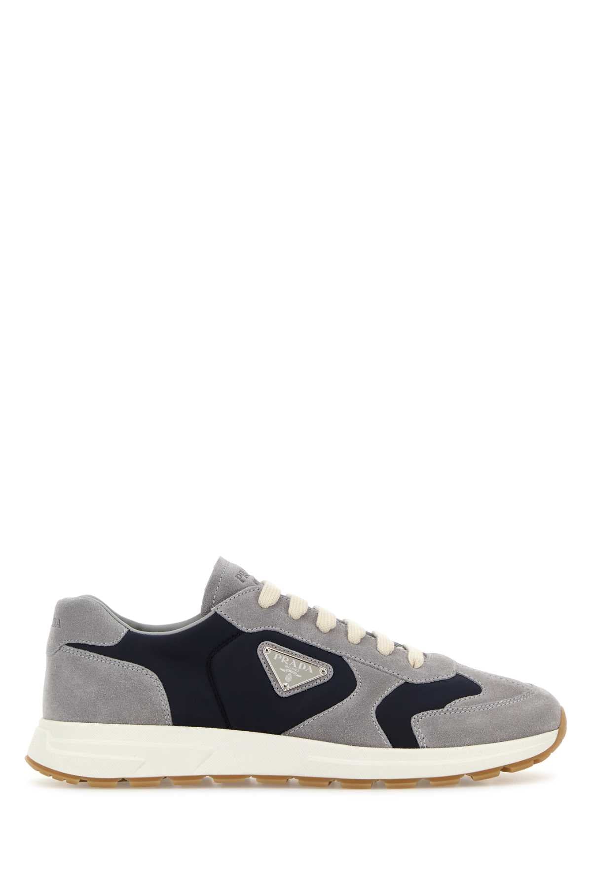 Prada Prax Sneaker — Gray
