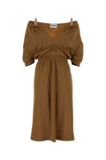 Miu Miu Abiti Dress — Beige
