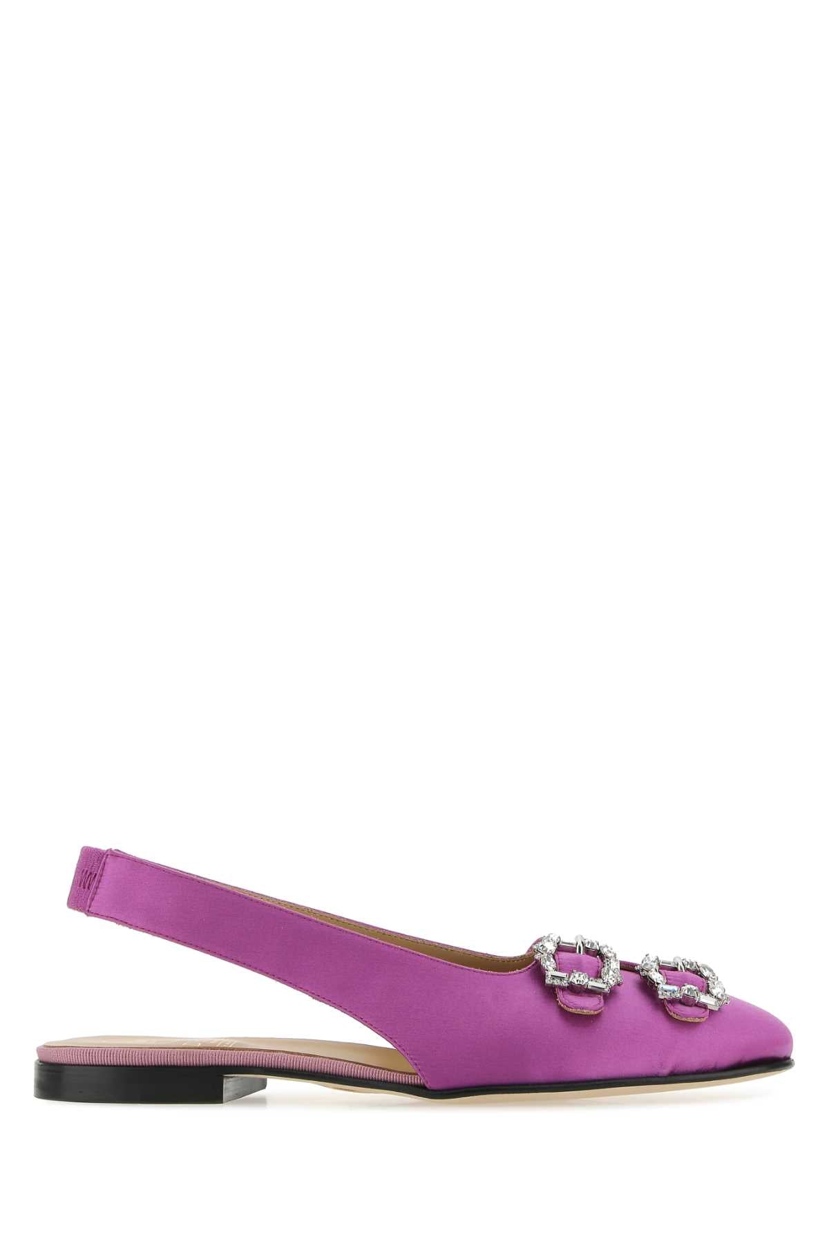Edhen Milano Ballerine Flat — Purple