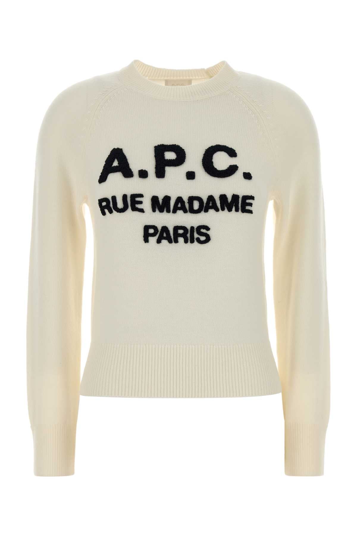 A.P.C. Alissa Sweater — Beige