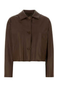 Santoro Ovine Leather Jacket — Brown