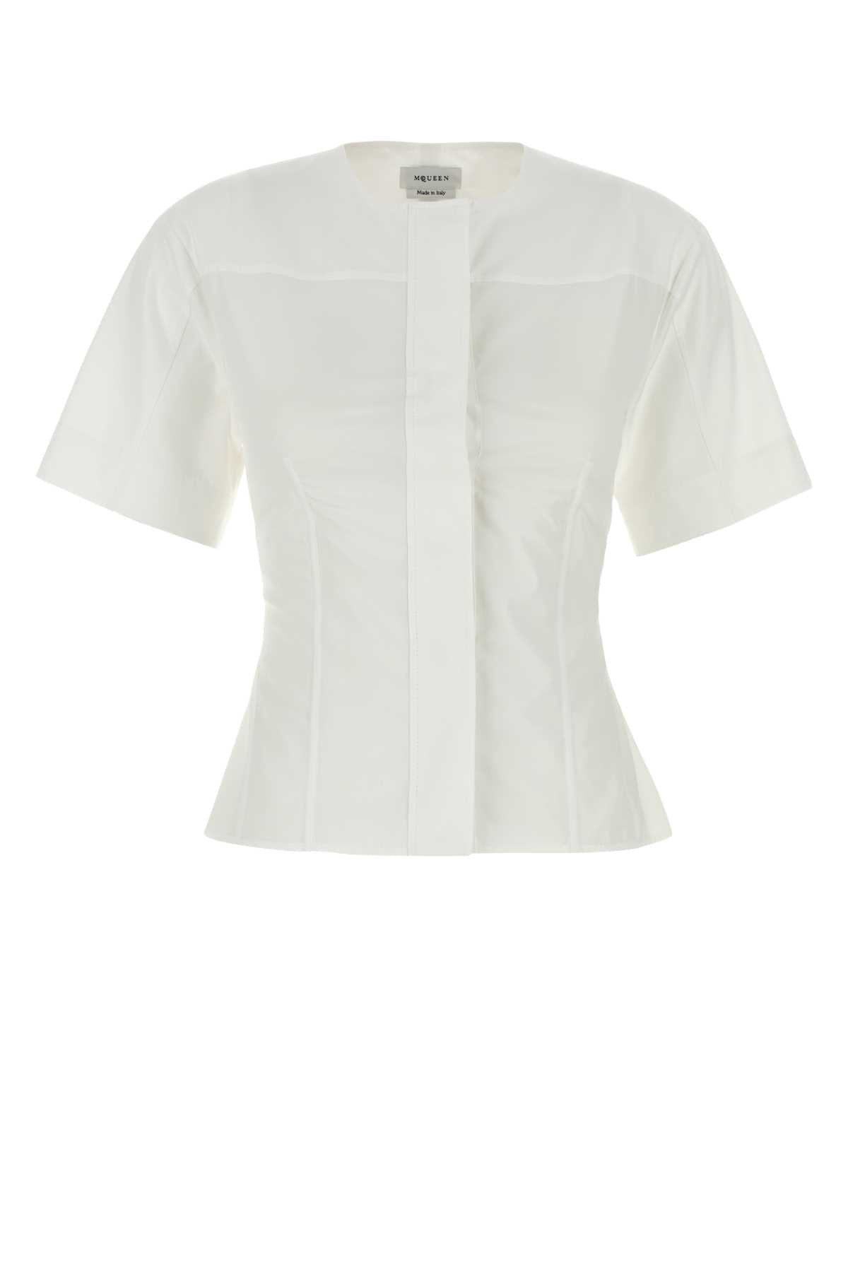 Alexander McQueen Cotton Shirt — White