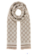 Gucci Stenmix Scarf — Beige