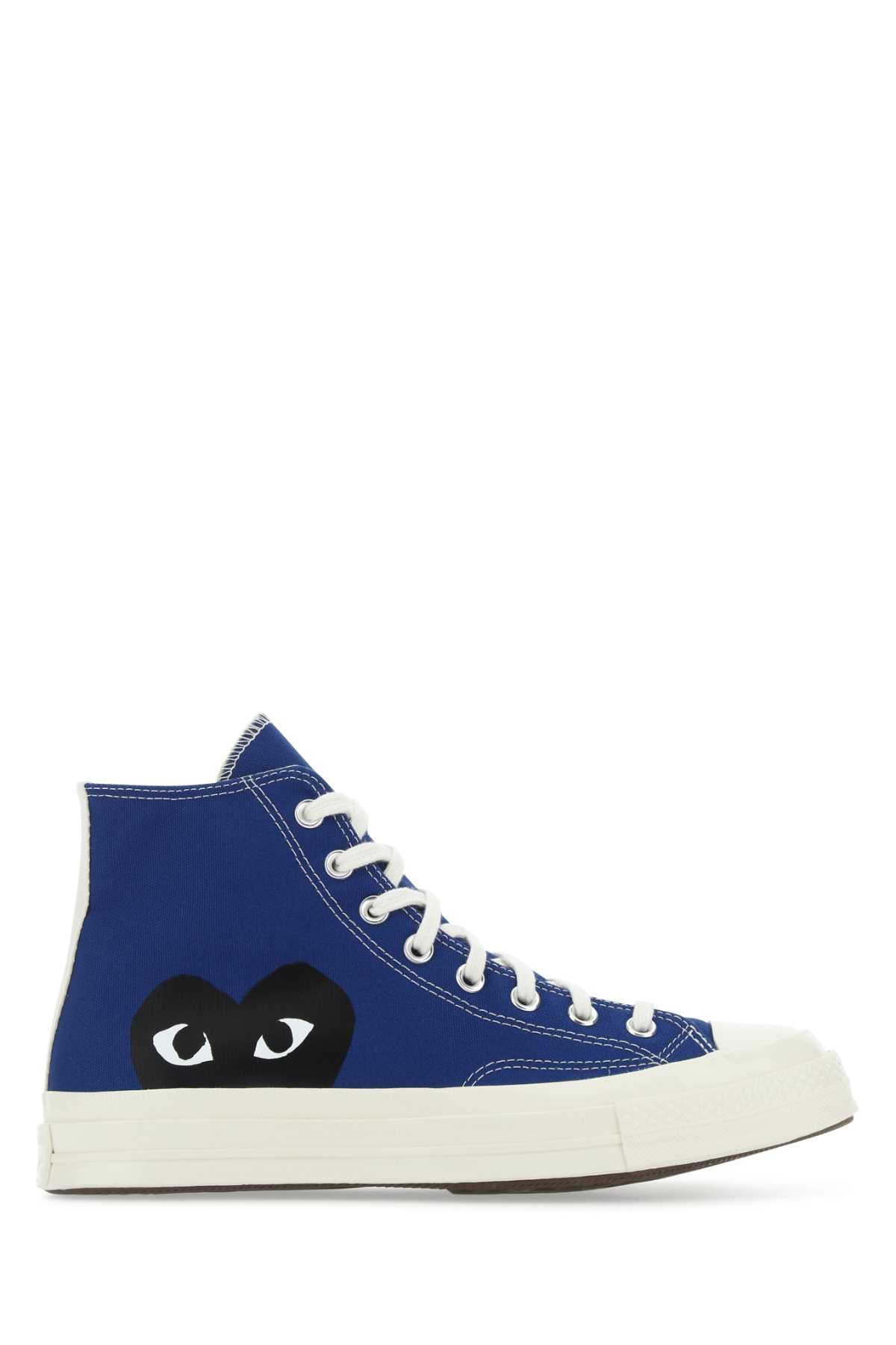 Comme Des Garcons Play Sneakers — Blue