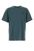 Kenzo Logo-Embroidered Cotton T-Shirt — Gray