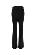 The Attico Virgin Wool Trousers — Black