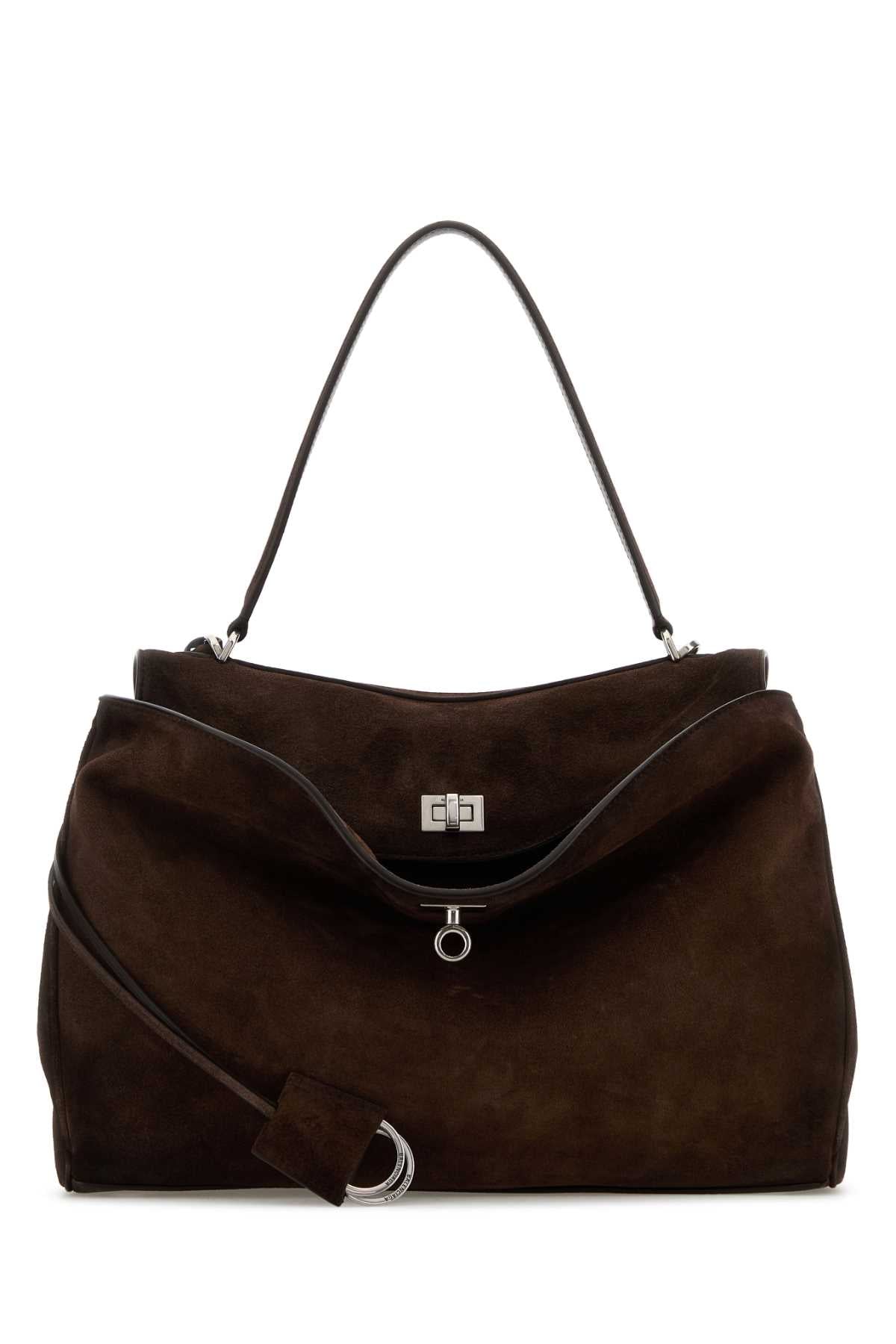 Balenciaga Rodeo Shoulder Bag — Brown