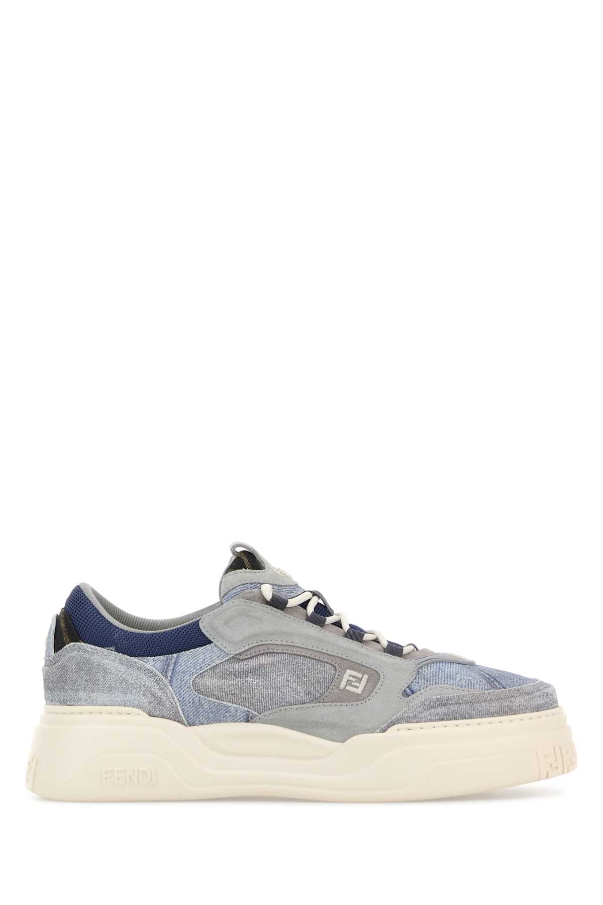 Fendi Force Sneakers — Multicolor