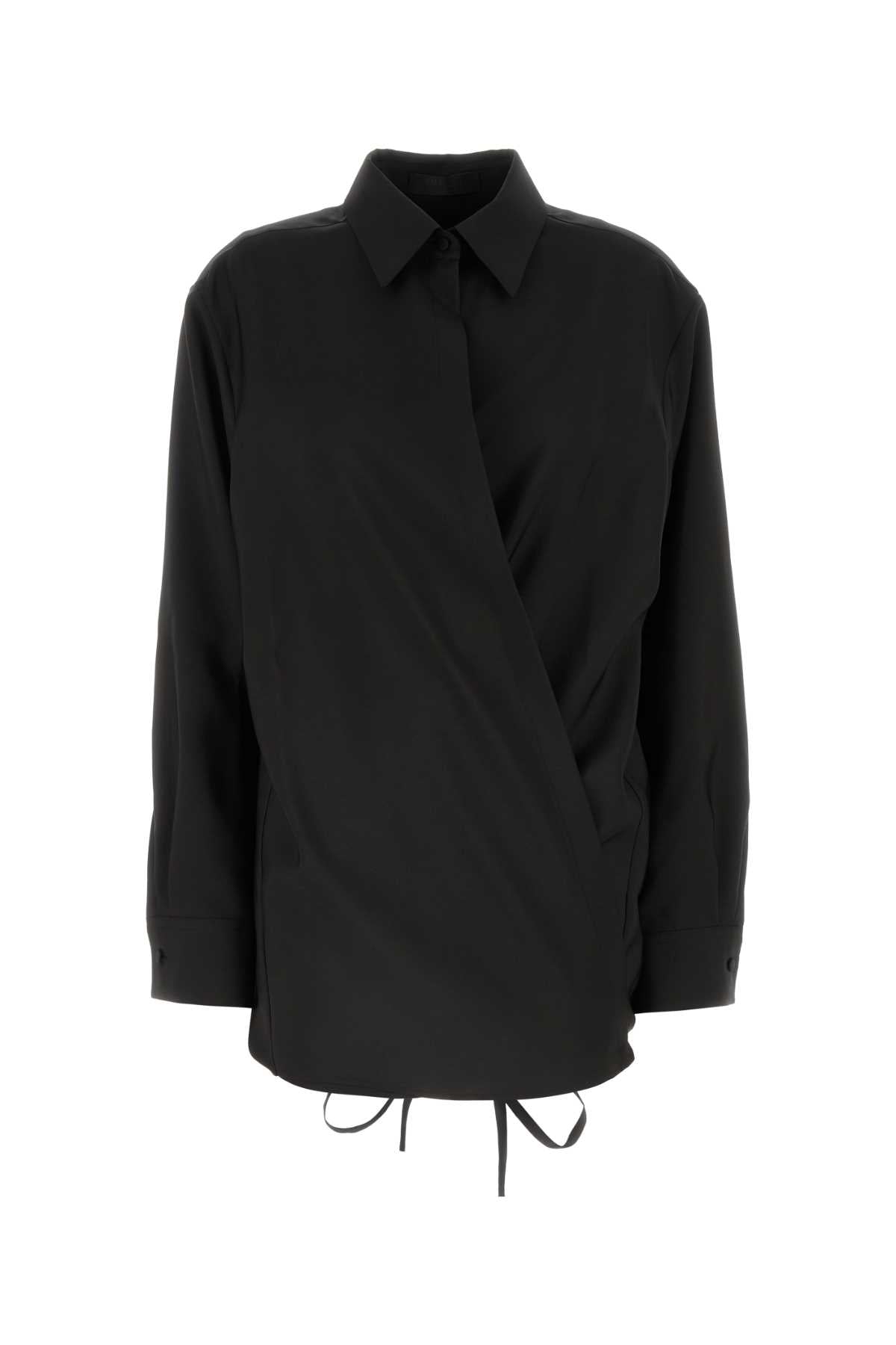 Camisa lisa Valentino Garavani — Negra