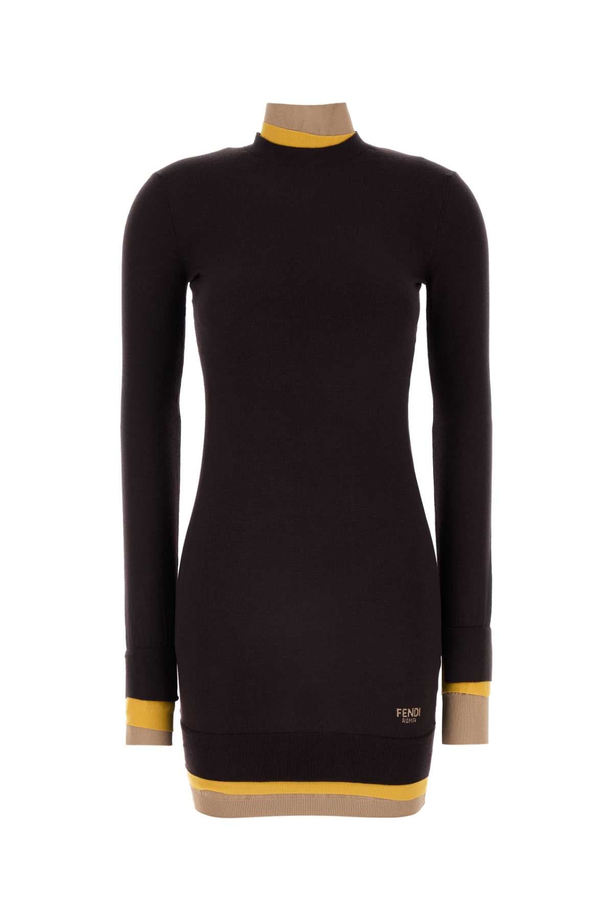 Fendi Abito Dress — Black