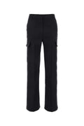 Stella McCartney Flap-Pocket Cargo Cargo Pants — Black