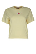 Tommy Hilfiger Jeans Recycled Cotton Blend T-Shirt — Yellow