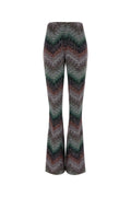 Missoni Embroidered Viscose-Blend Flared Trousers — Multicolor