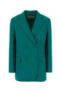 Fendi Grain De Poudre Blazer — Green
