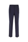 Fendi Wool Trousers — Blue