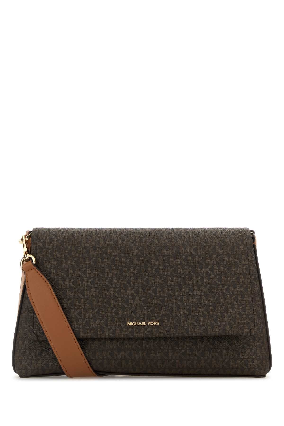 Michael By Michael Kors Messenger Crossbody Bag — Brown