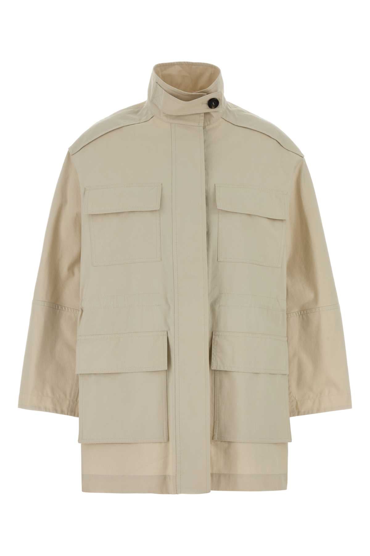 Brunello Cucinelli Water Jacket — Beige