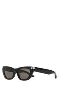 Alexander McQueen OCCHIALE Acetate Punk Rivet Sunglasses — Black