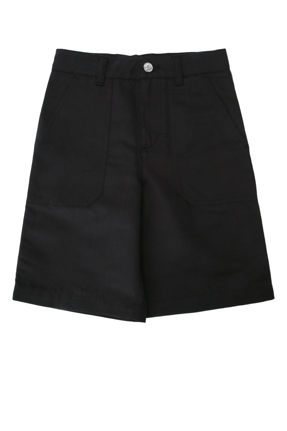 Moncler Jr Chino Shorts — Black