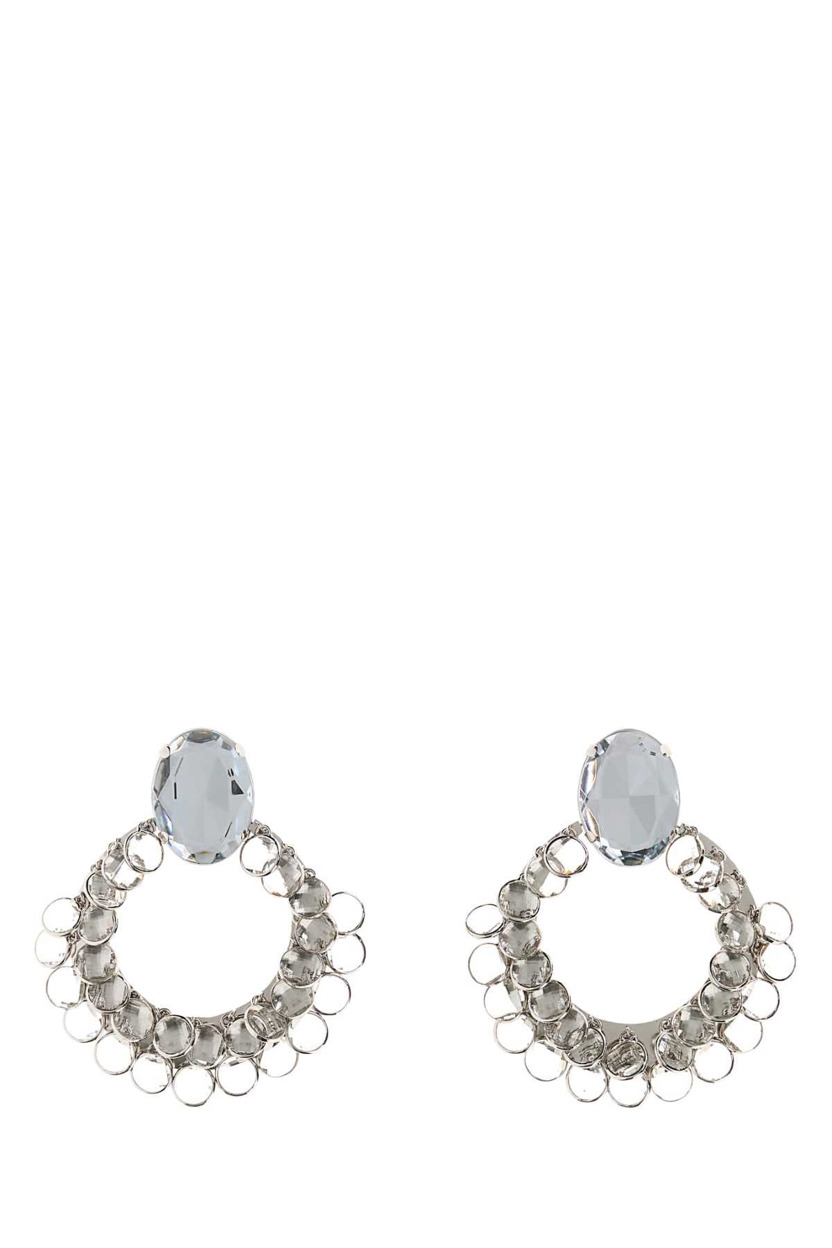Pendientes Givenchy Broken Chandelier — Plata