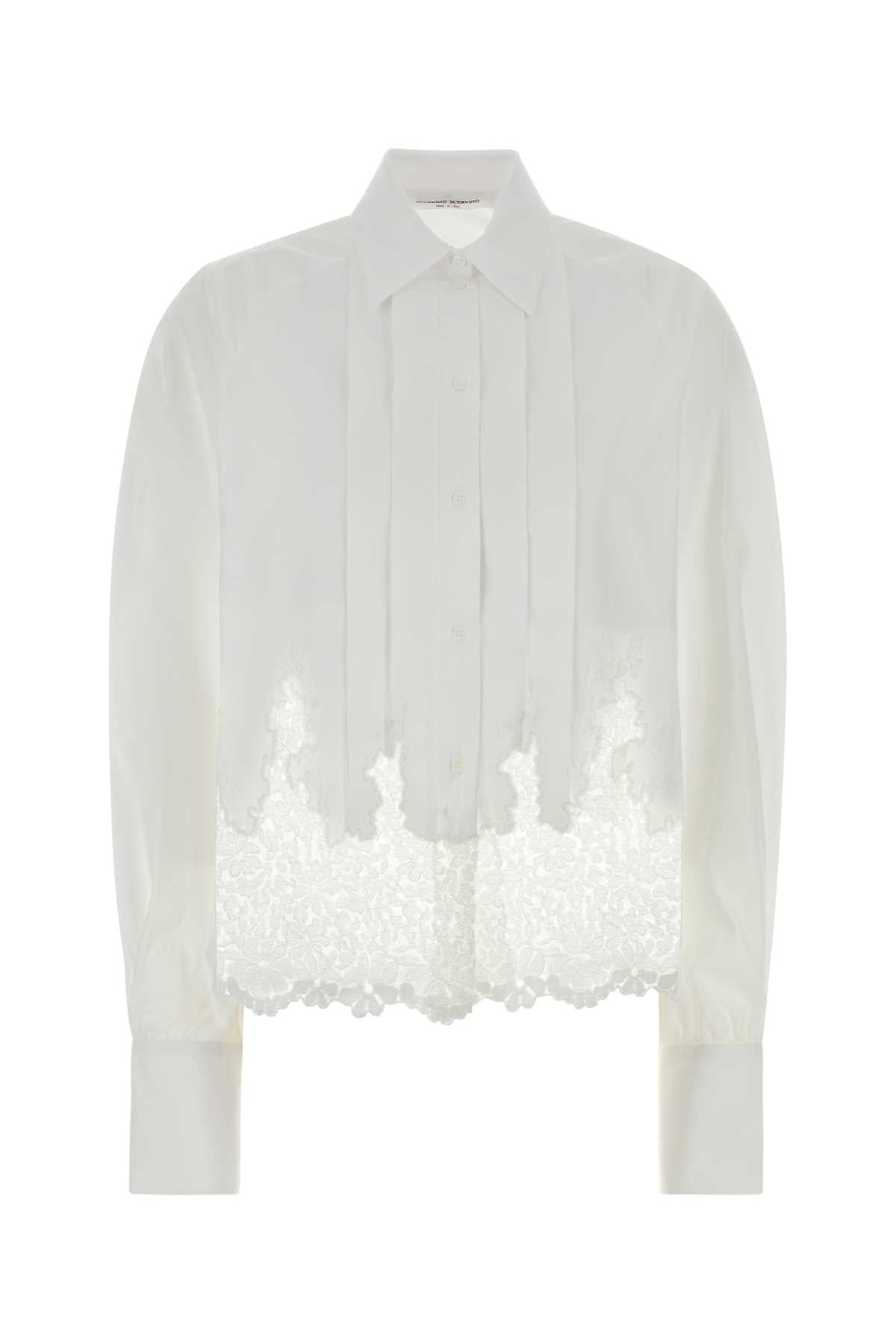 Ermanno Scervino Ricamo Shirt — White