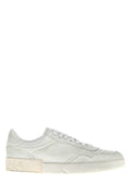 Dolce & Gabbana Leather Sneaker — White
