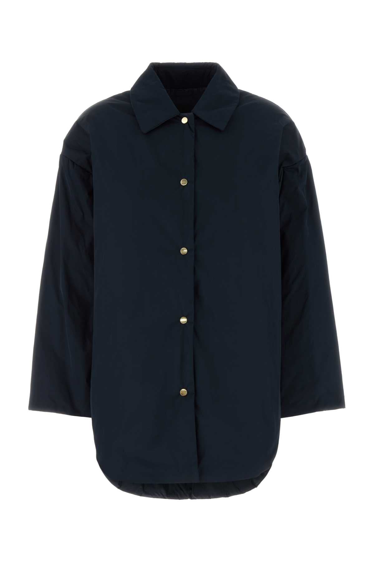 Mm The Cube Coat — Navy