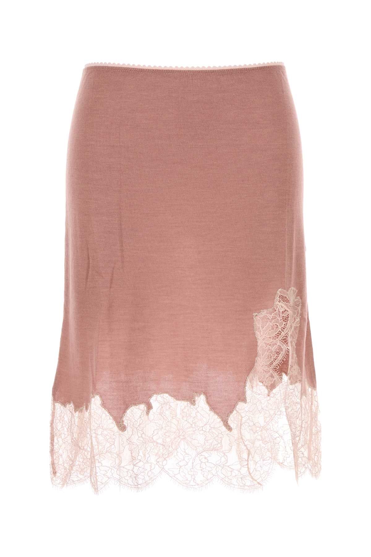 Fendi Lingerie Skirt — Pink