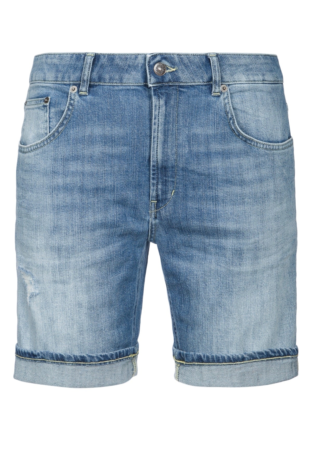 Dondup Denim Bermuda Shorts — Blue