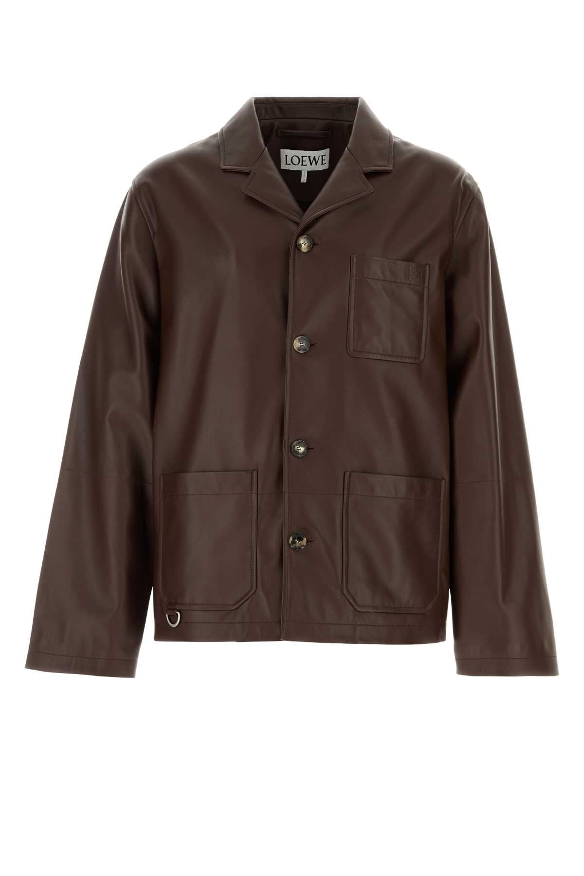 Loewe Workwear Jacket — Brown