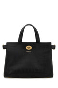 Burberry Cotswolds Top Handle Bag — Black