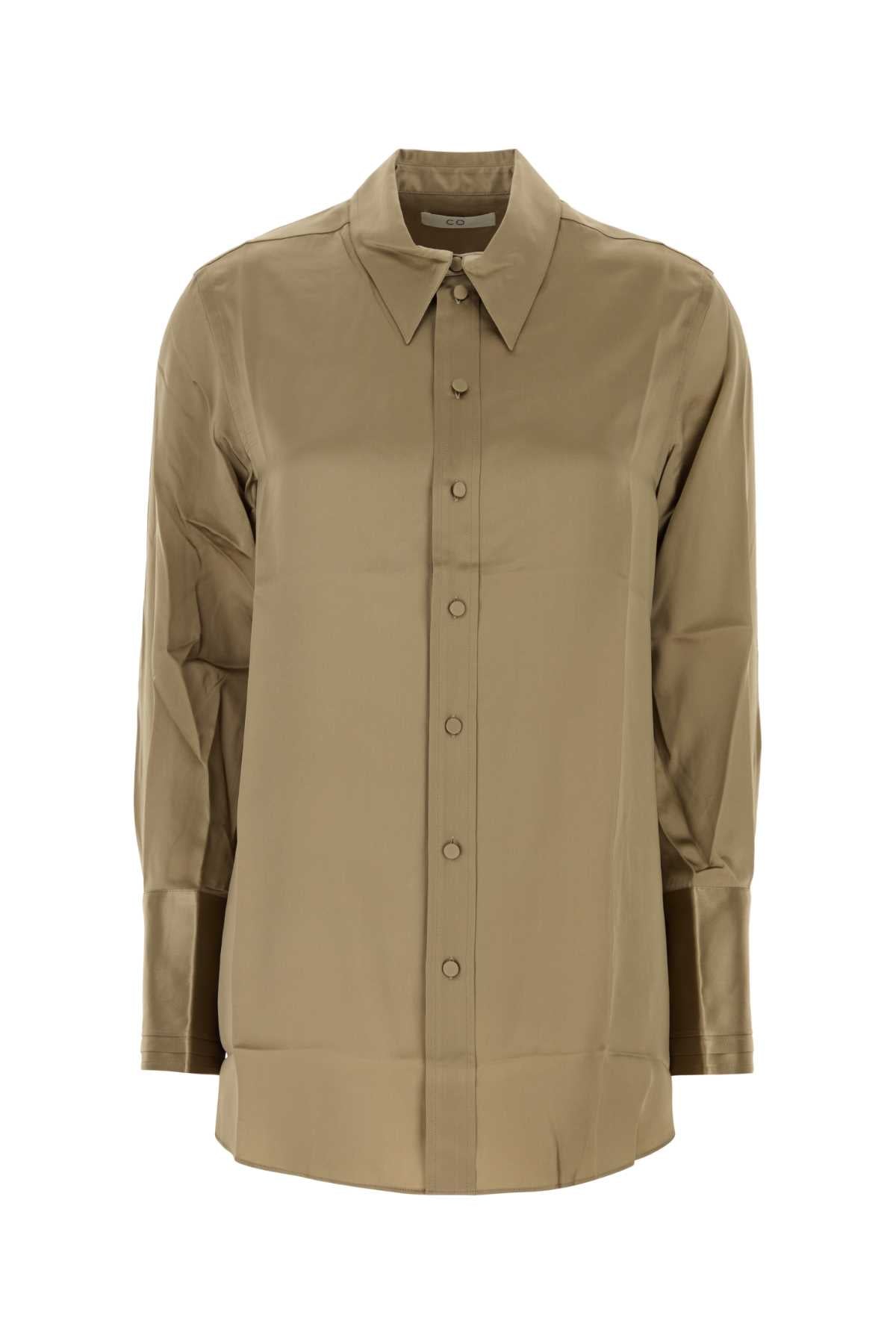 Italist Tapered Shirt — Beige