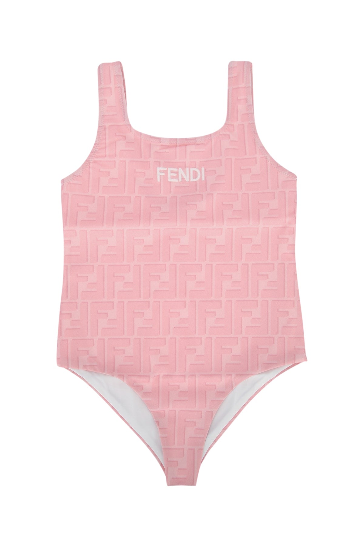 Fendi Kids Lycra Swimsuit — Pink