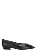 Roger Vivier Covered Flat — Black