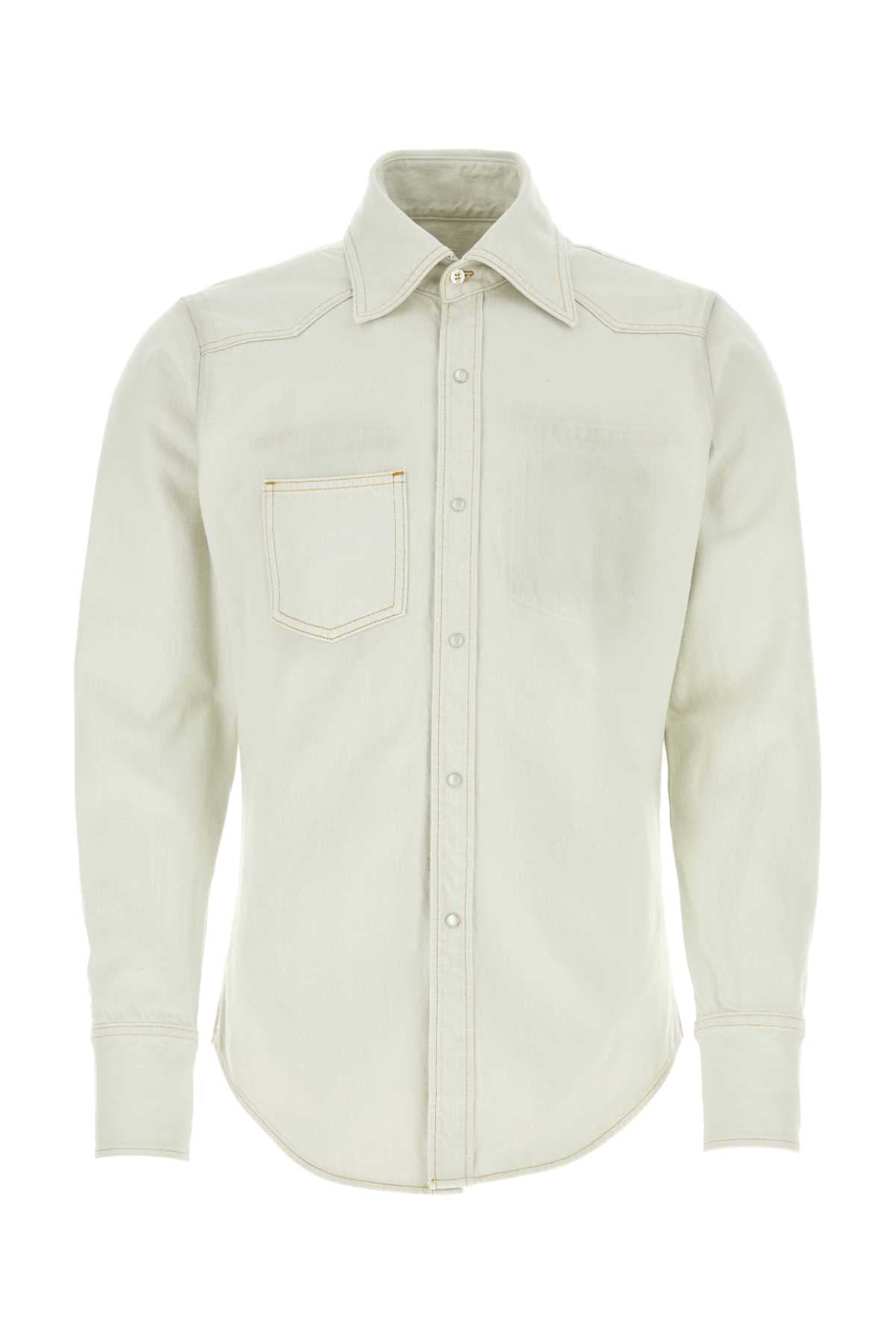 Maison Margiela Denim Shirt — White