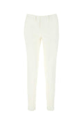 Saint Laurent Virgin Wool Trousers — White