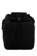 Saint Laurent Landi Bucket Bag — Black