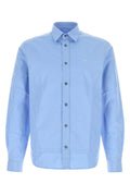 Prada Poplin Shirt — Blue