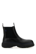 Burberry Mini Creeper Ankle Boot — Black